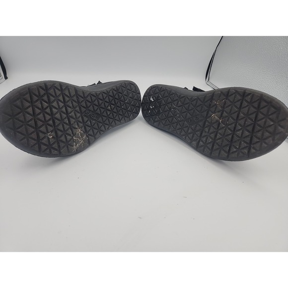 Women's 7 Black Teva Voya Zollesa Slides Strappy Sandles Flip Flops - Picture 6 of 7